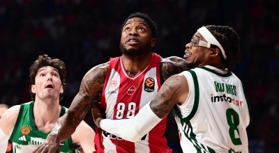 Ο Ολυμπιακός πήρε το ντέρμπι με 86-80 και «βύθισε» τον Παναθηναϊκό