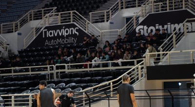 ΠΑΟΚ: Επίσκεψη του γυμνασίου Θέρμης στο «Παλατάκι» και ομιλία Μπουντούρη