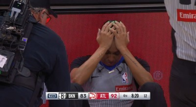 NBA: Η διαιτητής έβλεπε... γήπεδο και τράκαρε πάνω στον οπερατέρ