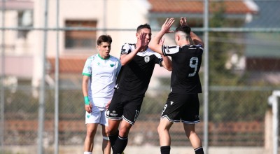 ΠΑΟΚ Κ19: Ξεπέρασε το εμπόδιο του Λεβαδειακού και «εκτοξεύτηκε» στο +10