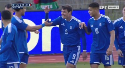 Εκρηκτικό ξεκίνημα από την Εθνική Ελπίδων με δύο γκολ σε 7' (vids)