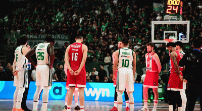 Παναθηναϊκός-Ολυμπιακός: Ενός λεπτού σιγή στη μνήμη του Βασίλη Γκούμα