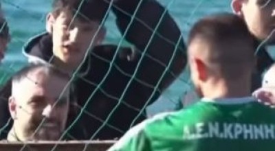 Λεξ: Στα... κάγκελα πανηγυρίζοντας γκολ της ΑΕΝ Κρήνης!