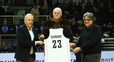Ο ΠΑΟΚ βράβευσε τον Γιώργο Οικονόμου πριν τον σπουδαίο ημιτελικό με τη Μούρθια