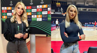 Κριστίνα Τόμιτς: Η καλλονή ρεπόρτερ από τη Σερβία που έκλεψε την παράσταση