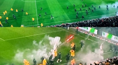 Επεισόδια και προσωρινή διακοπή στο Ντινάμο Δρέσδης – Χέρτα Βερολίνου!