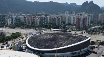 Πυρκαγιά στο Ολυμπιακό ποδηλατοδρόμιο του Ρίο!