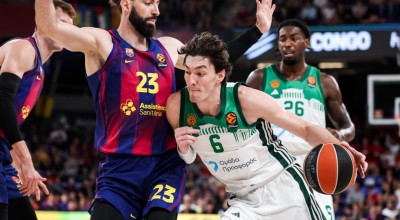 Γυάλιζε το μάτι του: Ο Παναθηναϊκός σκόρπισε τρόμο στη Βαρκελώνη και ισοπέδωσε την Μπαρτσελόνα