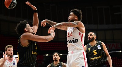 Εικόνες και βίντεο στο ΣΕΦ από το Ολυμπιακός-Άρης