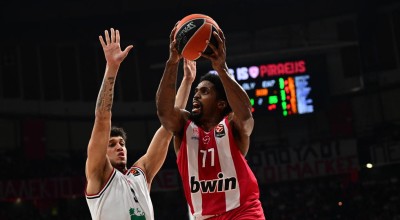 Ολυμπιακός-Αρμάνι Μιλάνο 85-76: Πρώτος και καλύτερος στην κανονική διάρκεια της EuroLeague